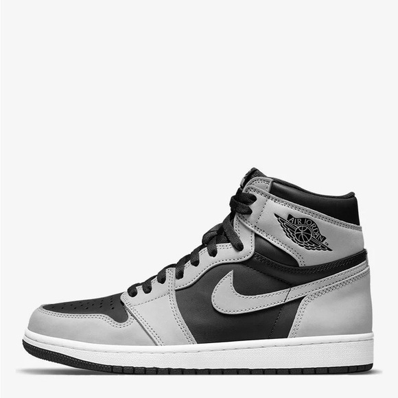 Jordan Men's Black and White High-Top Sneakers - Picture 2 of 2
